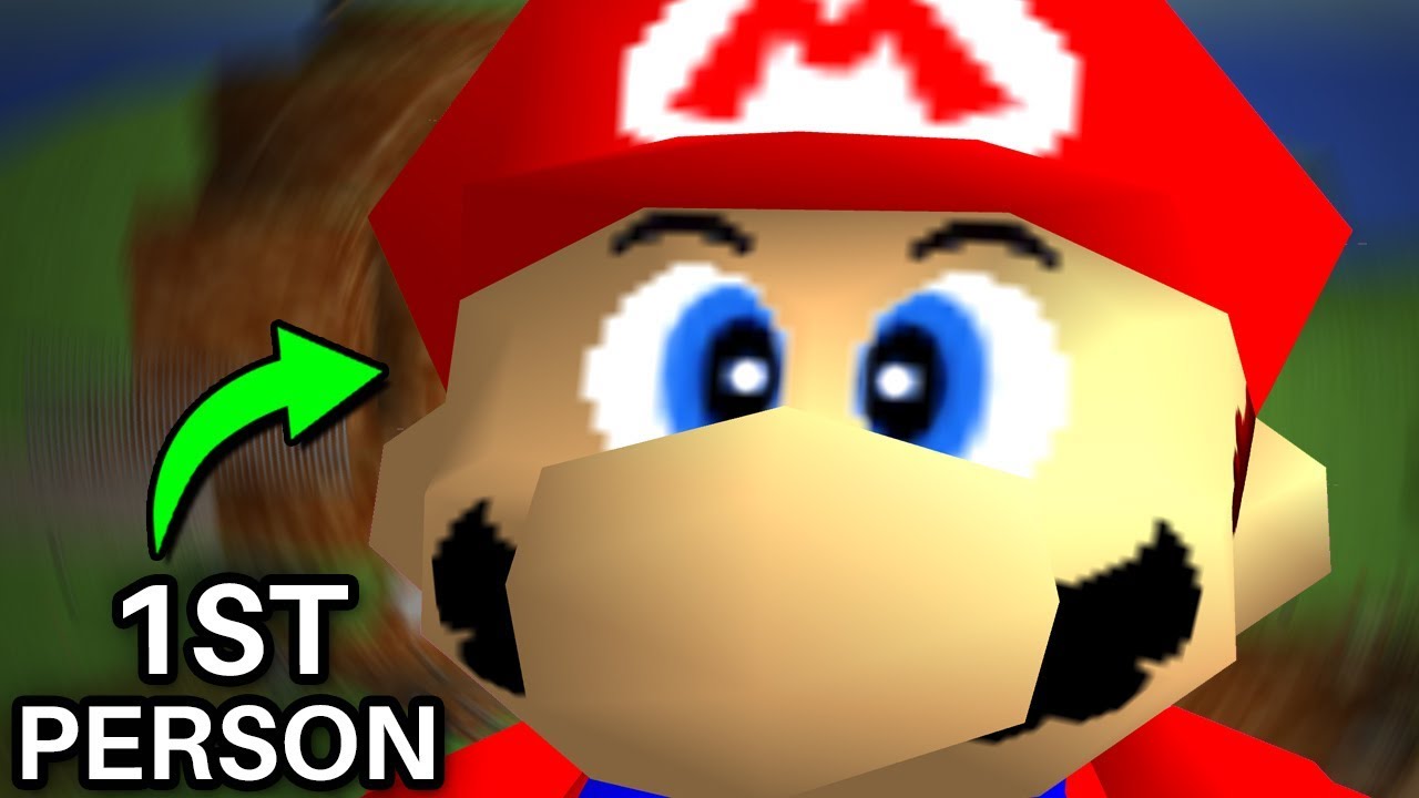 Mario Wears a GoPro in Super Mario 64