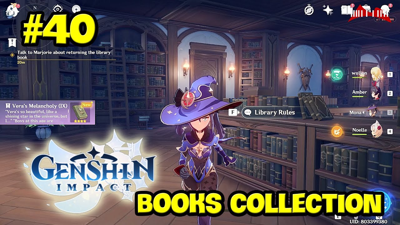 Collecting Books at the Library - Genshin Impact #40