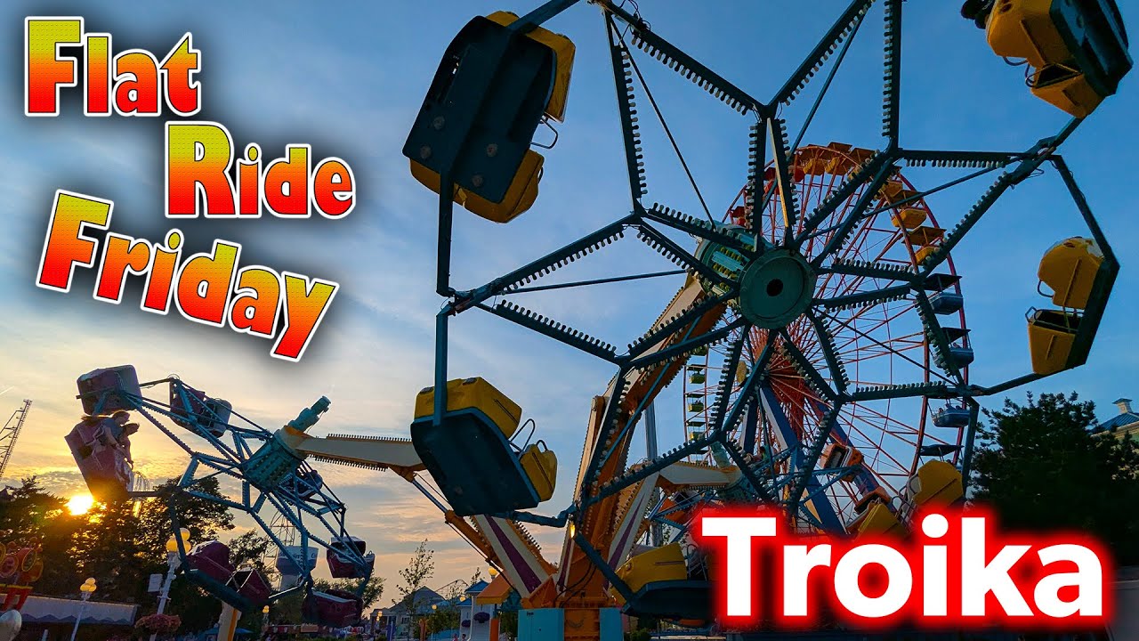 Troika Ride Info and History - Flat Ride Friday 31