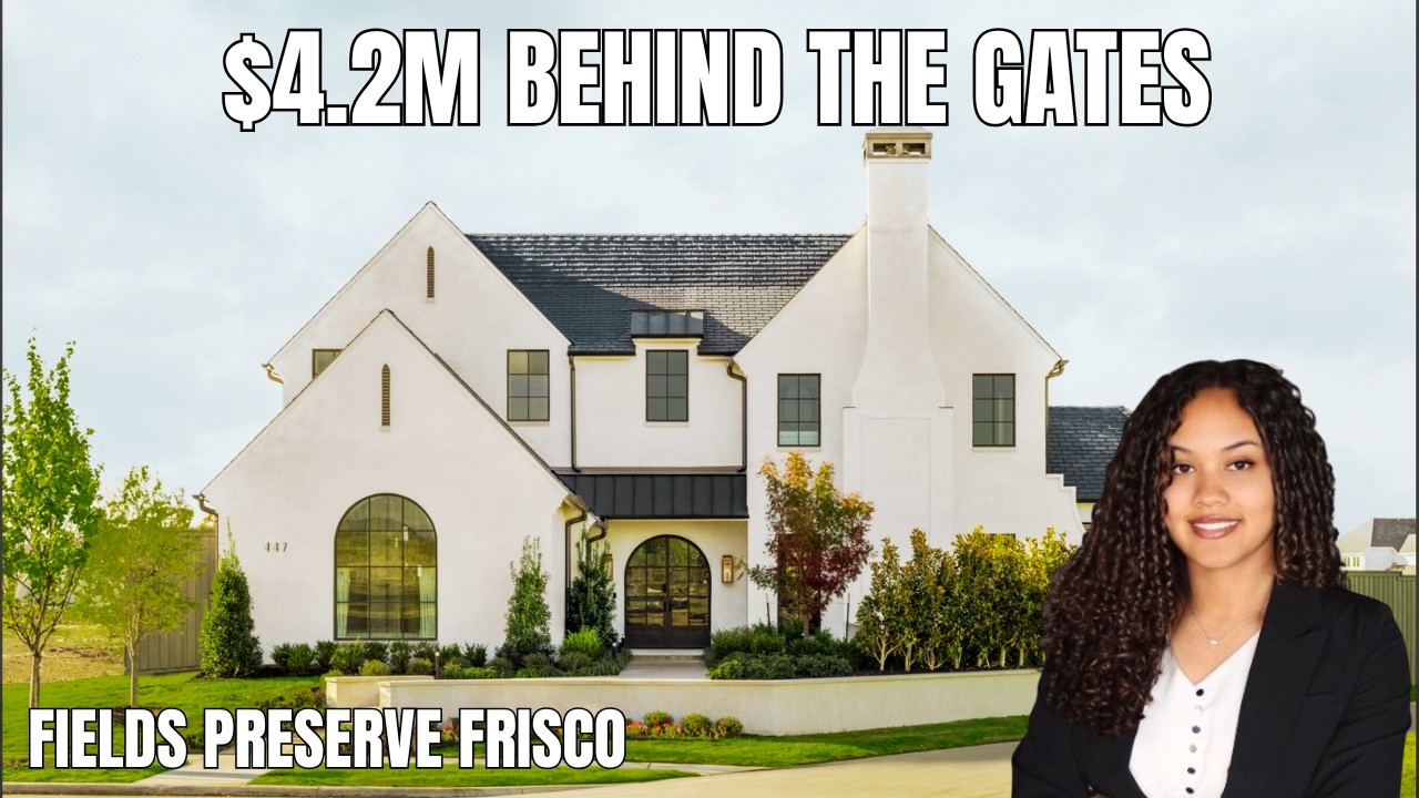 Inside a $4.2M Luxury Home in Fields Preserve | Frisco TX
