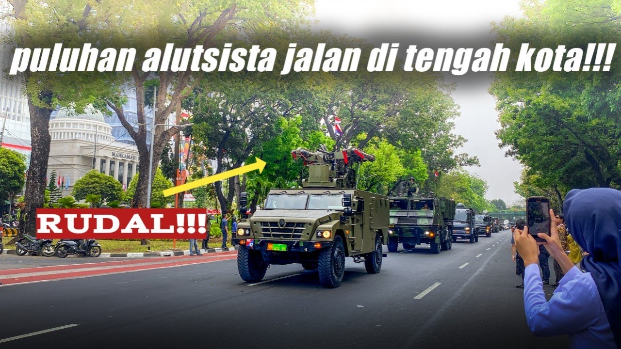 PARADE ALUTSISTA HUT TNI KE-78🔥🇮🇩