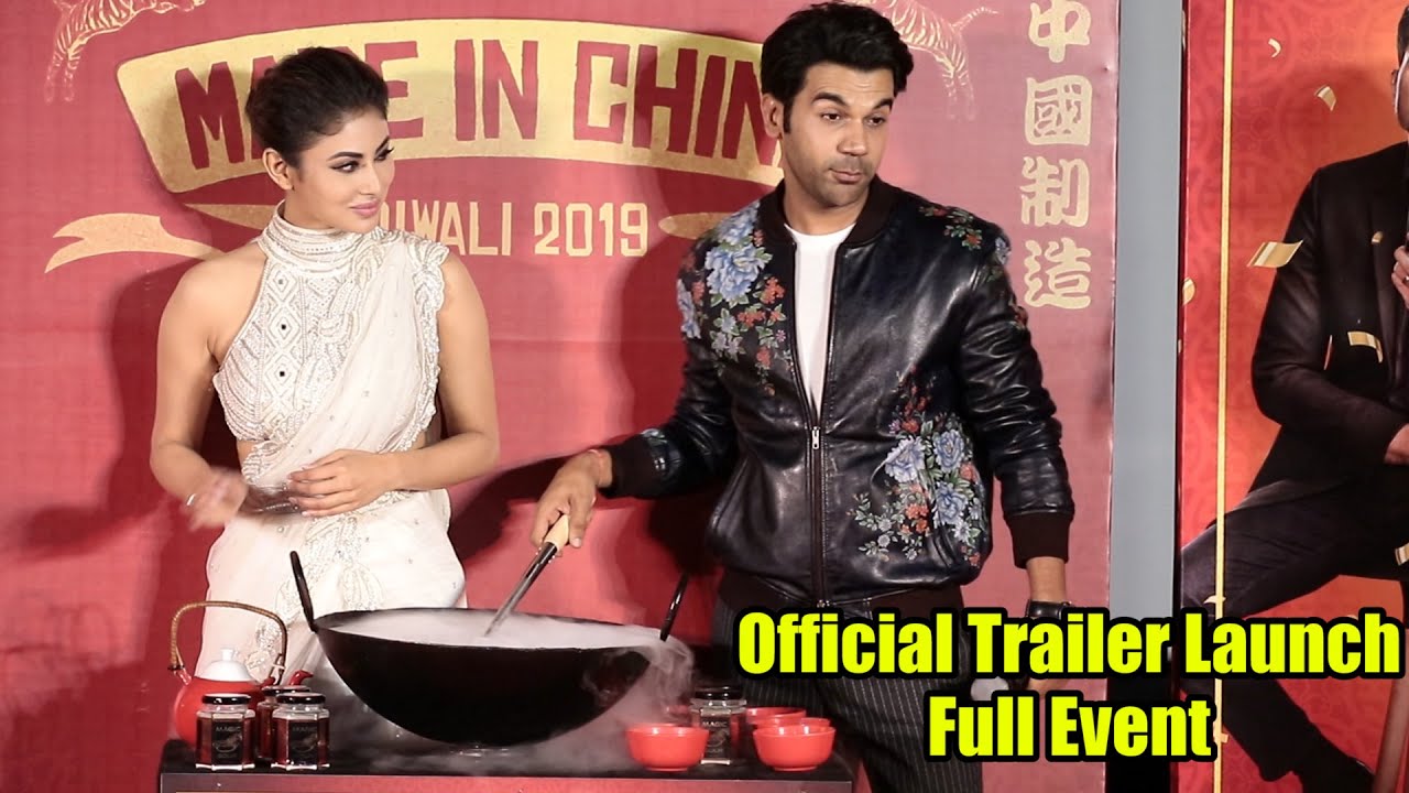 Made In China Official Trailer launch | COMPLETE EVENT | Rajkummar Rao, Boman, Mouni