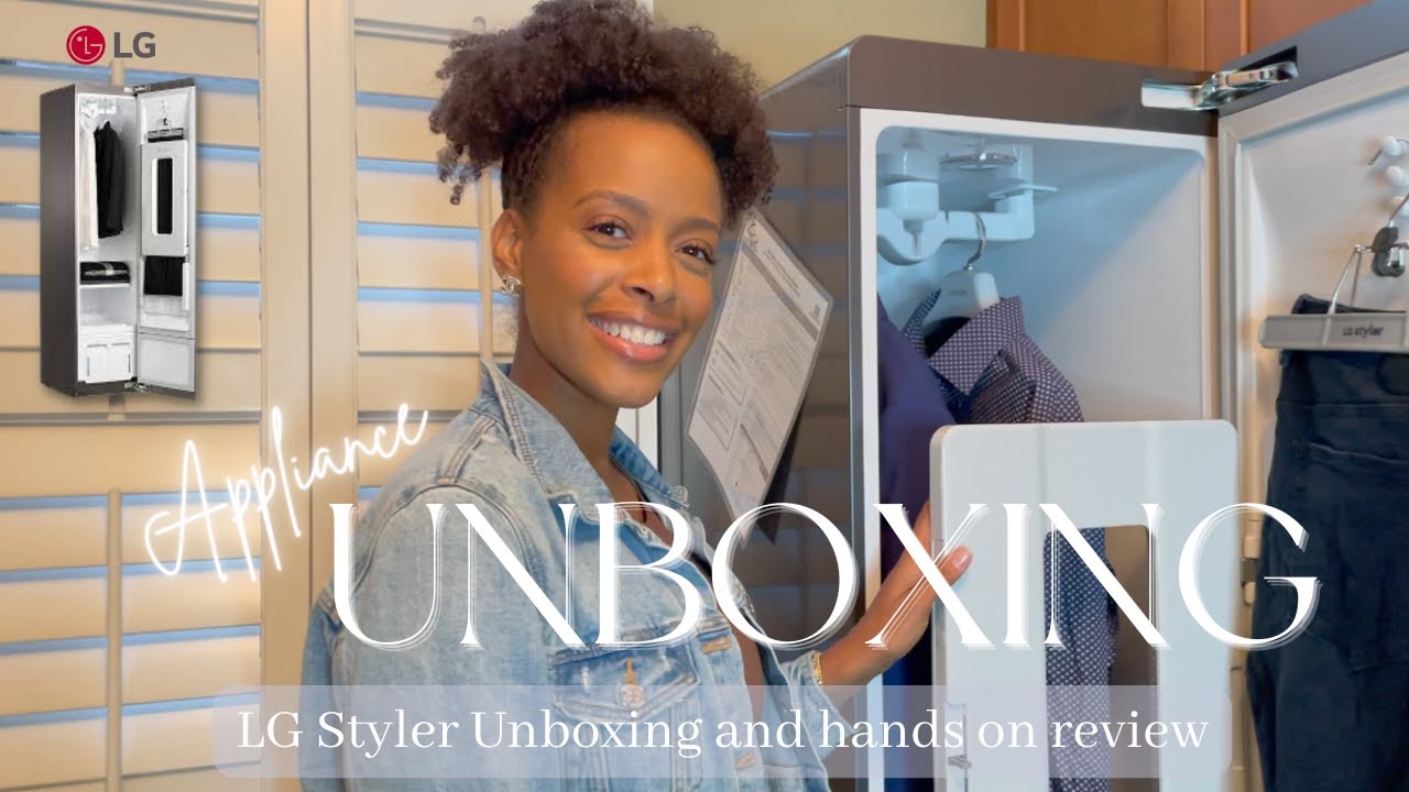 LG Styler Unboxing and hands on review with Victoria A Hamilton + Vlogmas 2022