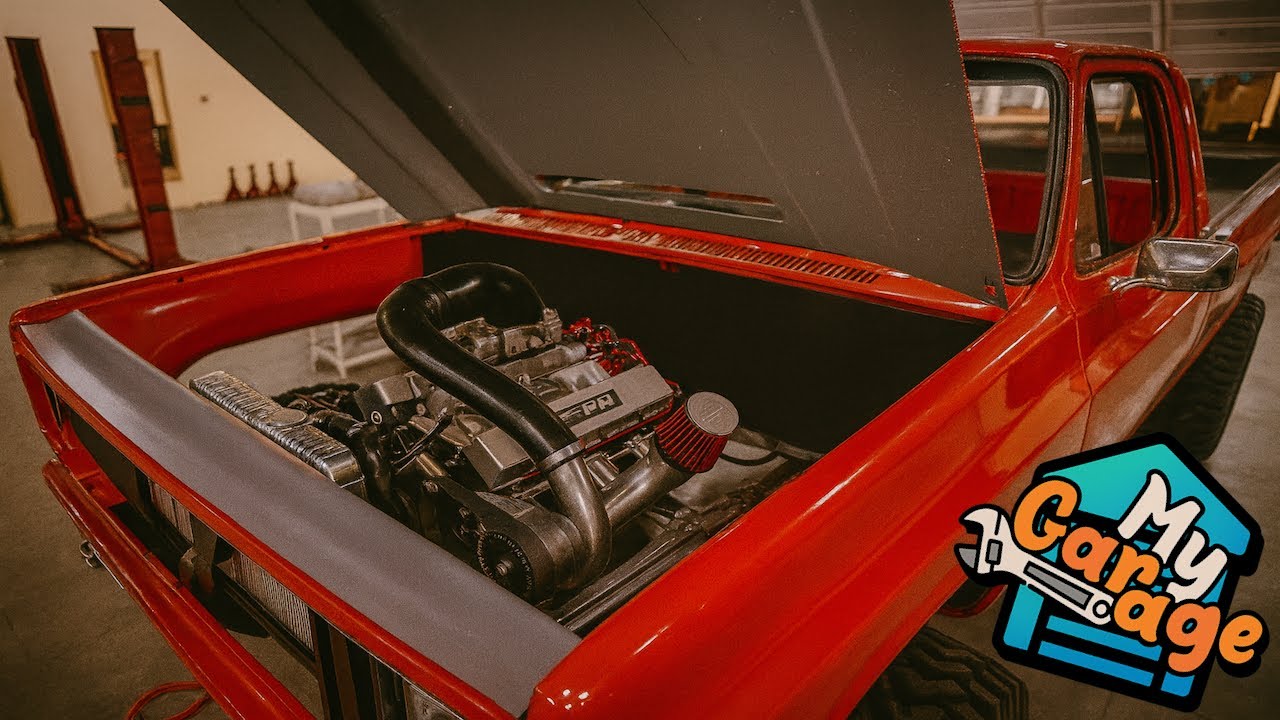 PUTTING A PROCHARGER V8 INTO OUR SQUARE BODY! - My Garage