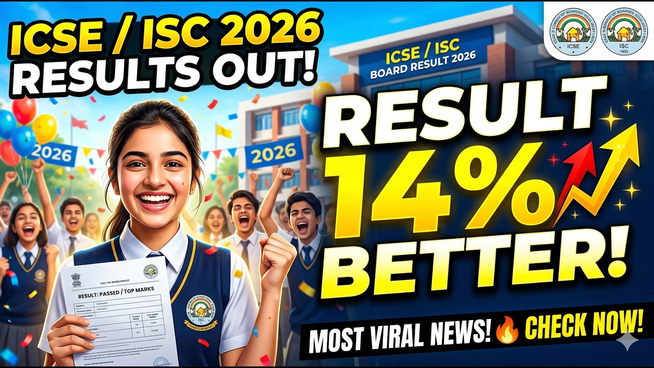 ICSE & ISC 2026 Result Date & Liberal Marking Scheme: Latest CISCE Board Update on Copy Correction 😱