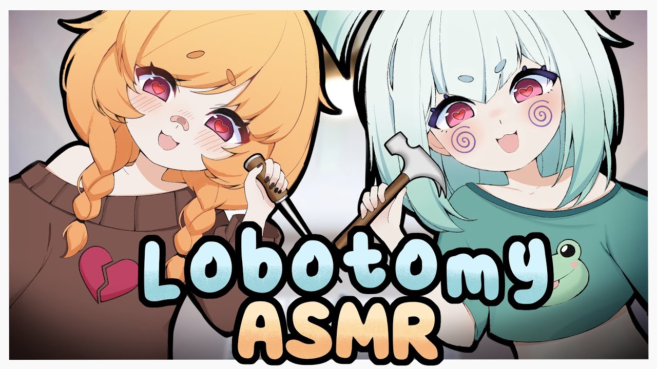 Твои безумно милые младшие сестрёнки делают тебе лоботомию! ~ ♡ с @RebbiRompin [ASMR]