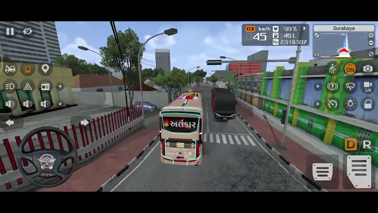 Alankar travels driving #shorts #viral #trending #subscribe #gaming #games #gameplay #bussid #video