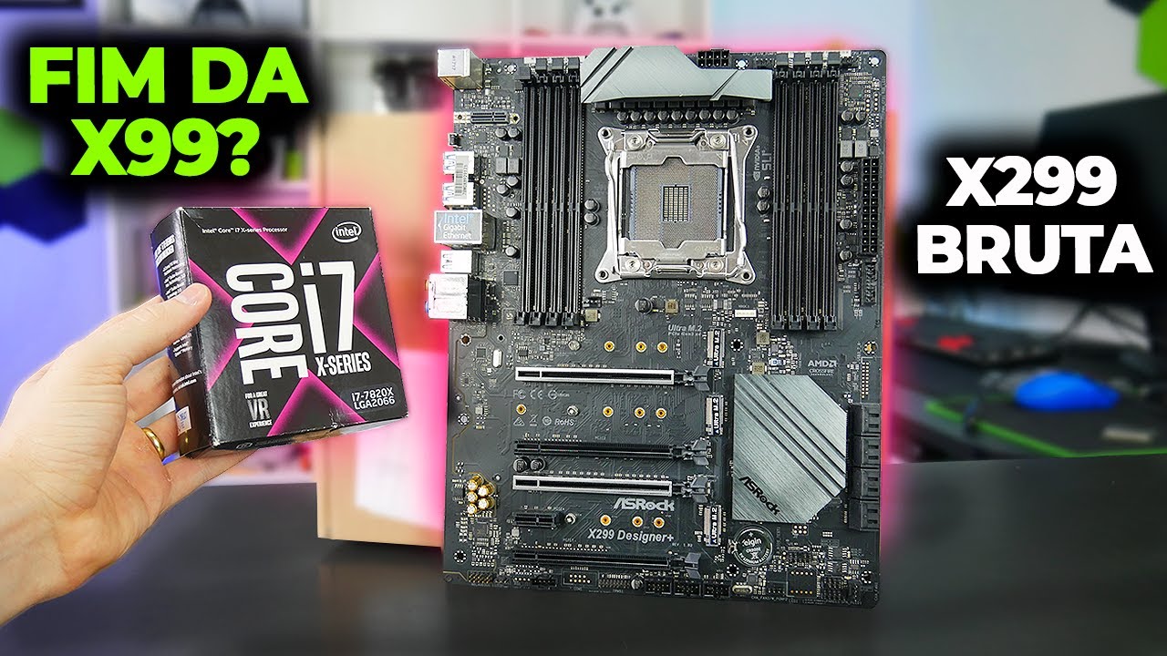 KIT X299 DO ALIEXPRESS CHEGOU! TESTEI COM CORE I7 7820X! VALE A PENA? QUANTO CUSTA?