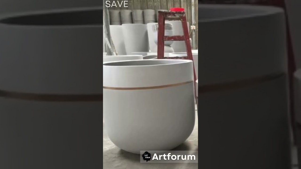 Artforum manufactures high-quality, custom-made pots of all shapes and sizes.💫 #customdesign
