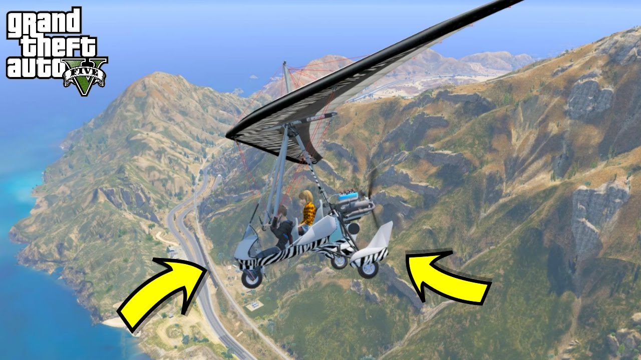 GTA 5 REAL LIFE TEEN MOD #3 FUN MOTOR GLIDING