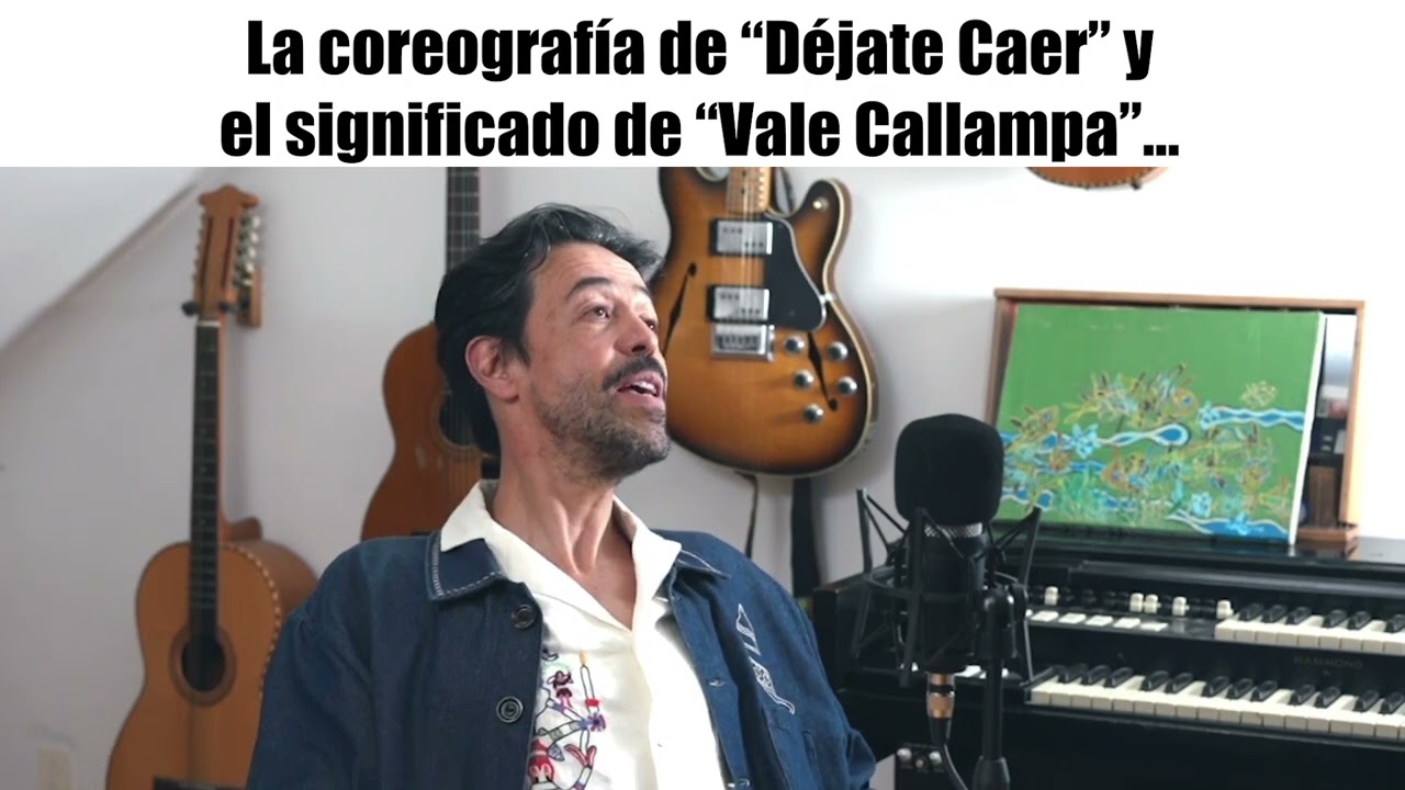 La coreograf&iacute;a de D&eacute;jate Caer y el significado de Vale Callampa | Emmanuel del Real (Caf&eacute; Tacvba)