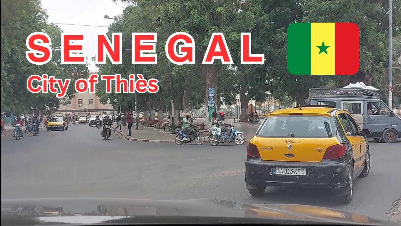 Driving in the city of Thies #thiès #senegal #africa #driving #tour