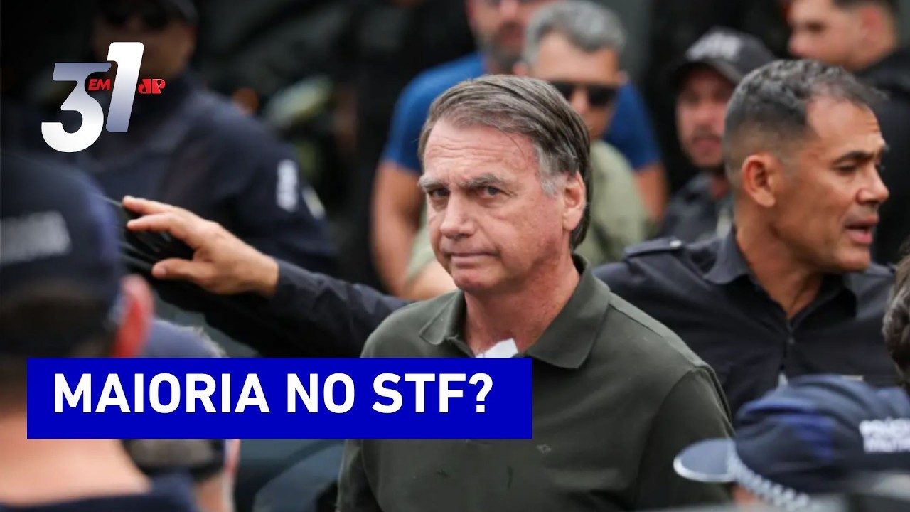 Bolsonaro teria 5 votos no STF a favor da prisão domiciliar