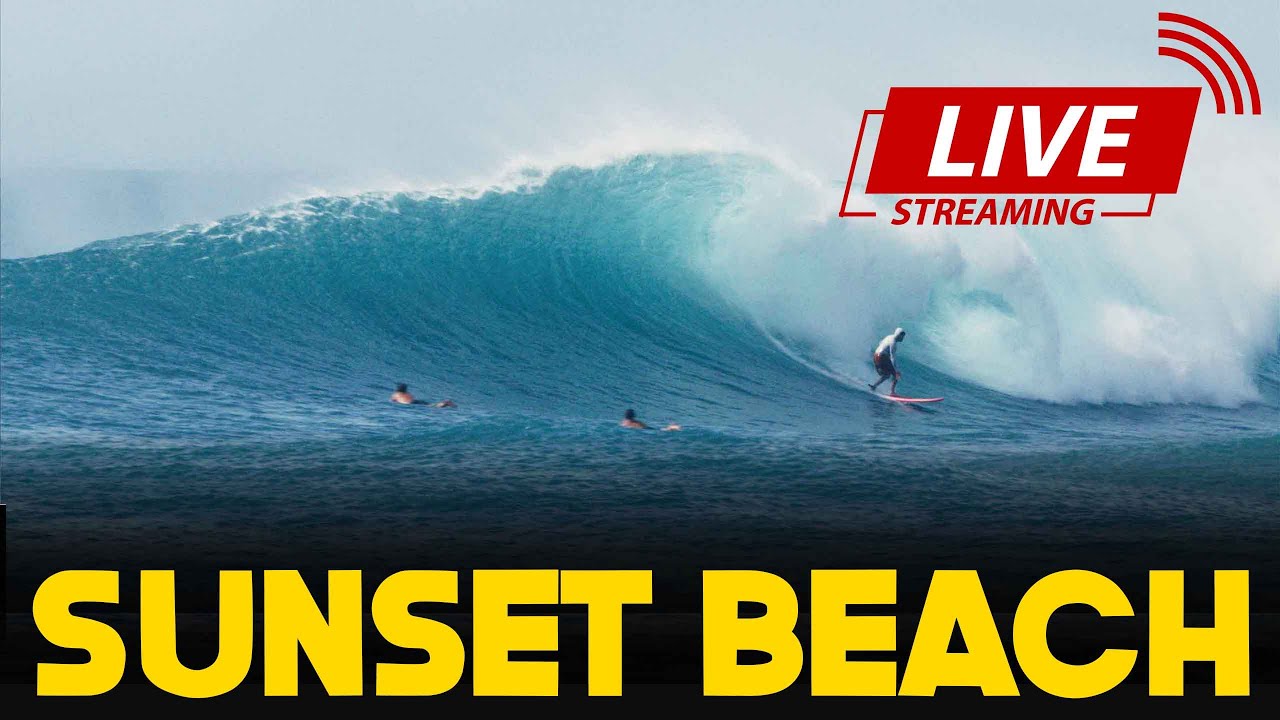 🔴 SUNSET BEACH 247 SURF STREAM