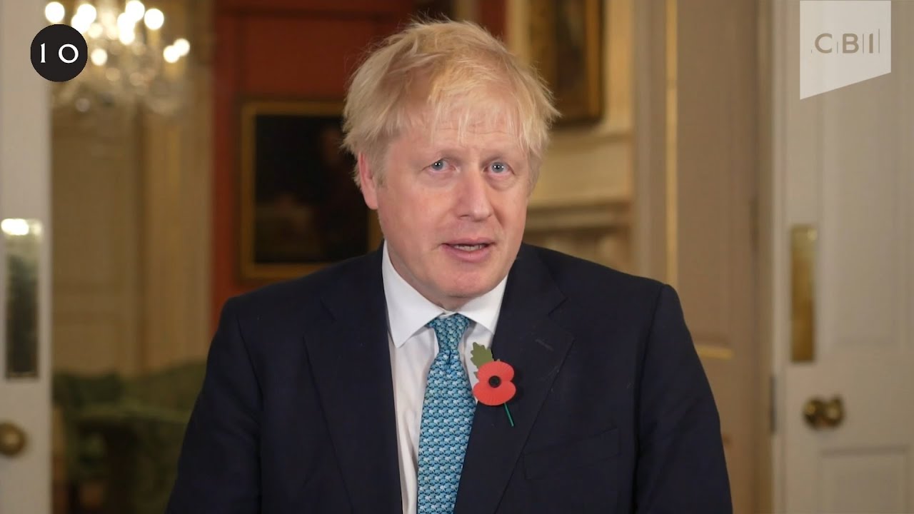 CBI Annual Conference 2020 - Prime Minster Boris Johnson address