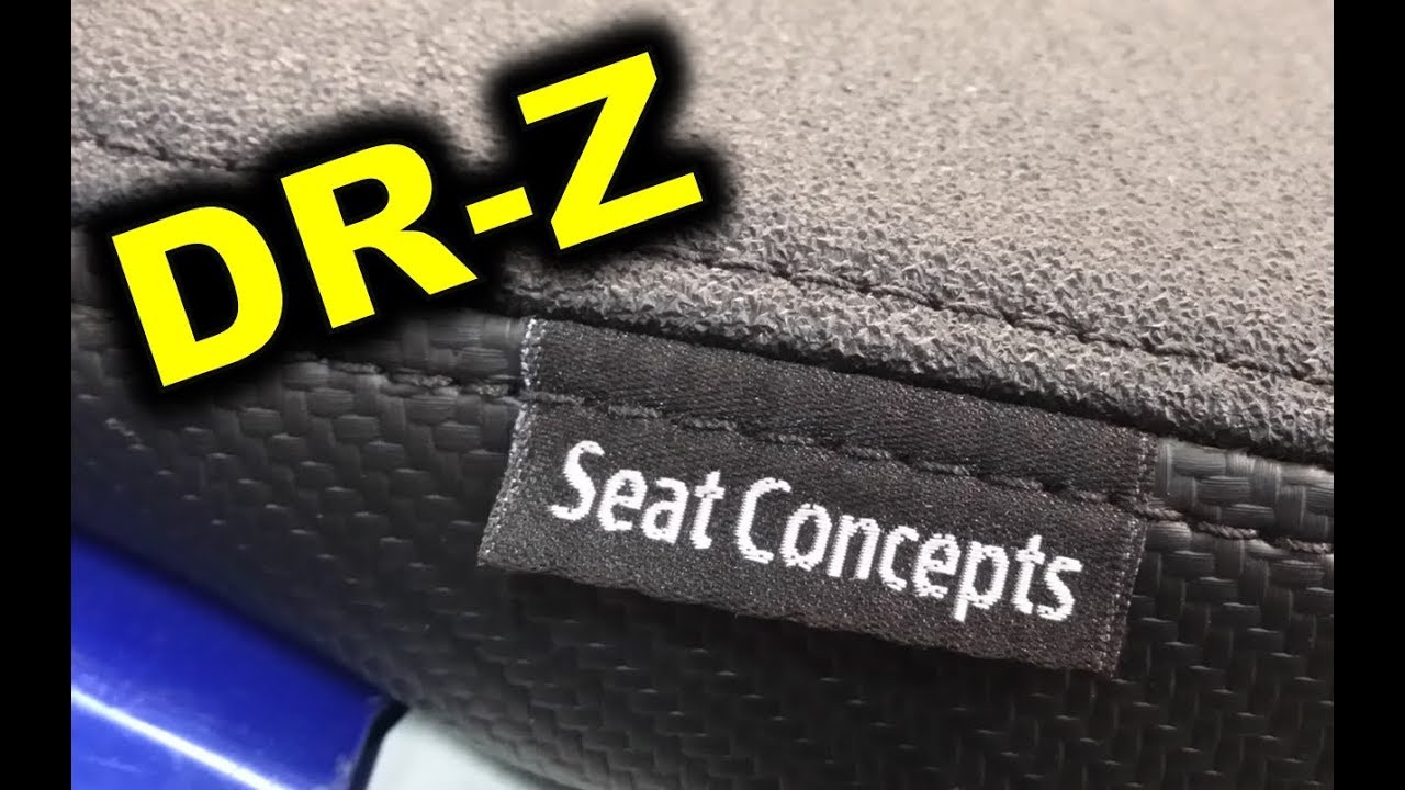 MANDATORY MODS!  DR-Z400 SEAT CONCEPTS full seat review  -  SUZUKI DRZ400 DRZ400s DRZ400sm DRZ