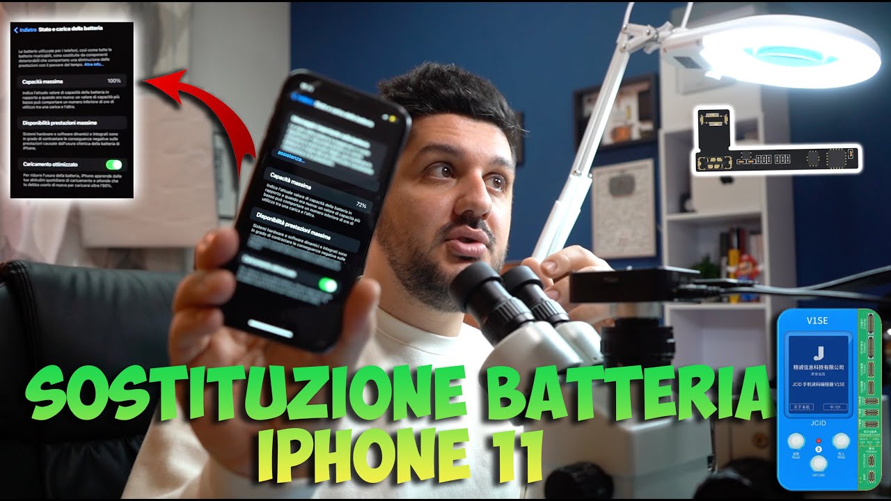 Sostituzione batteria iPhone 11   #iphone11 #battery #albinorifici