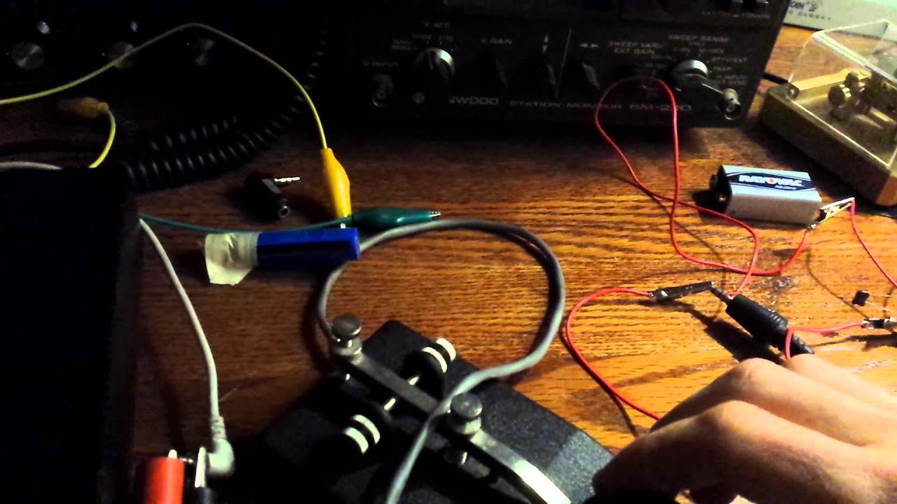 qrpp 10m cw transmitter chip 5volts