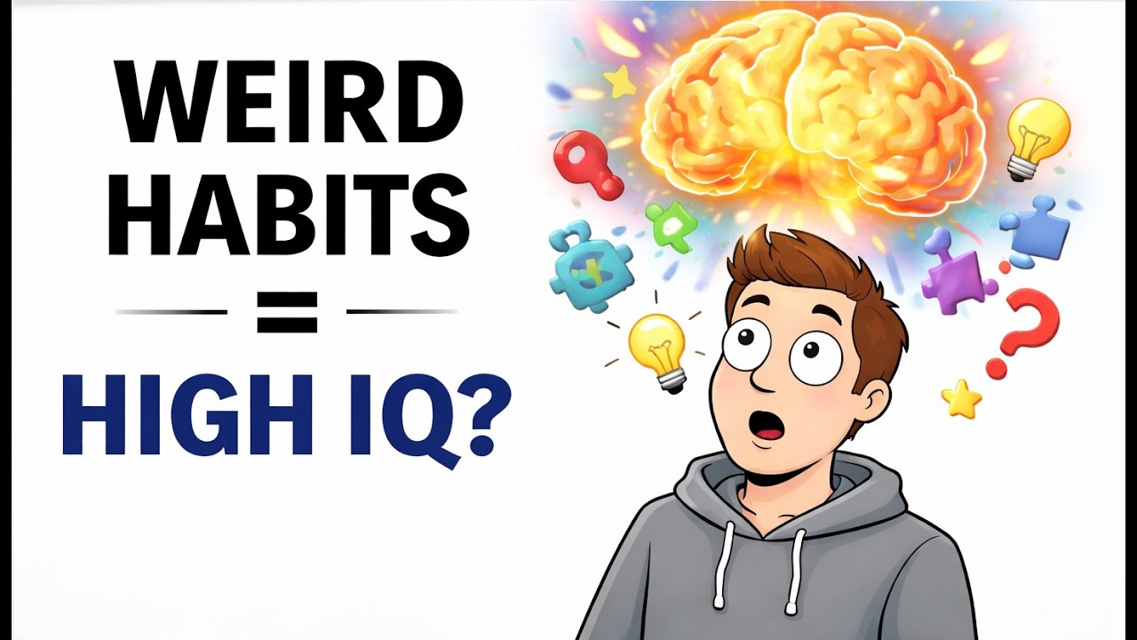 6 Weird Habits That Secretly Reveal High Intelligence