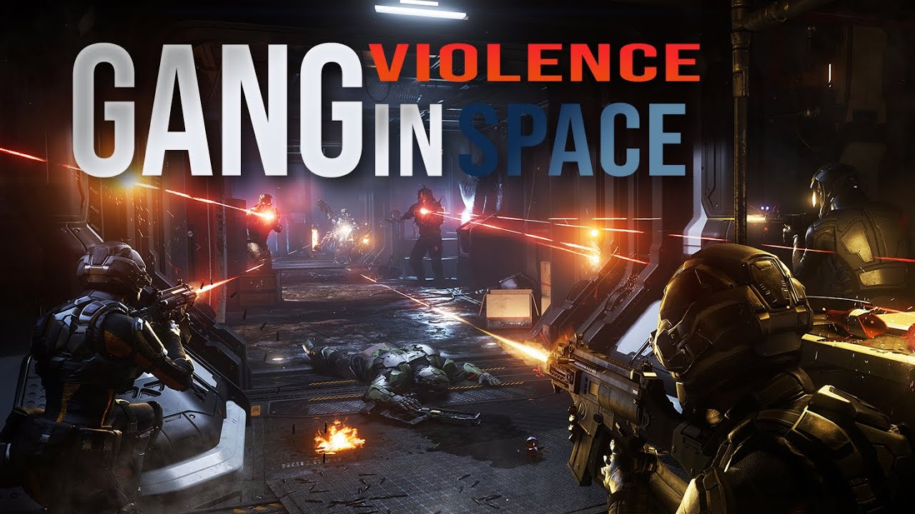 We Fought Gang Violence in Space! | Full Crew Perspective Star Citizen