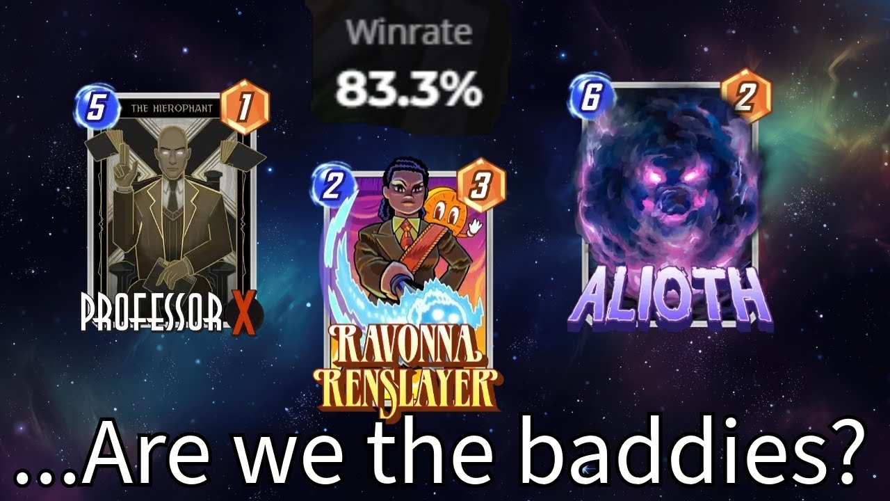 83% Winrate Professor X is SCARY after the OTA! - Marvel Snap Deck Highlight