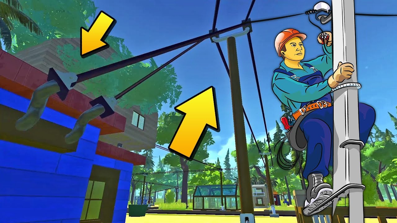 👵 БАБКЕ ПРОВОДЯТ ЭЛЕКТРИЧЕСТВО в ДОМ 🔨 МУЛЬТИК в Scrap Mechanic 🔨 СКРАП МЕХАНИК 🔔