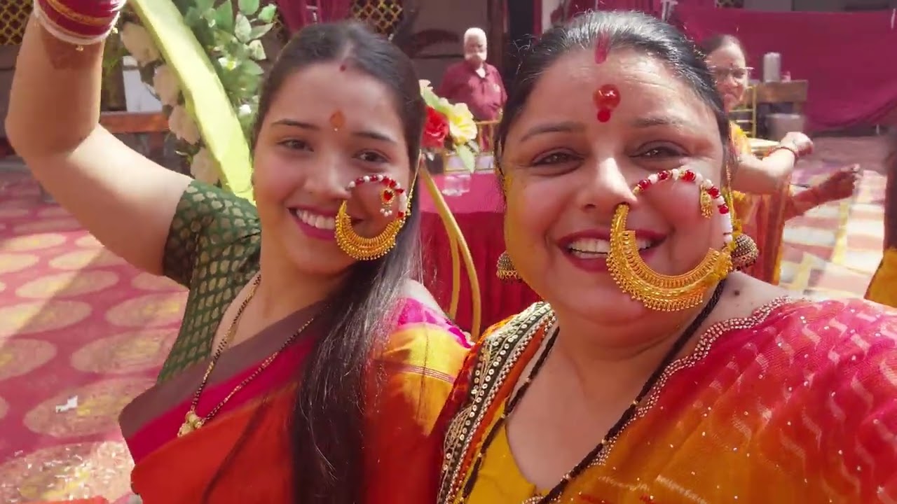 शिवानी की हल्दी भी हो गई और सबने खूब इन्जॉय  किया 🥰🎉🤗#uttrakhnd 🥰 