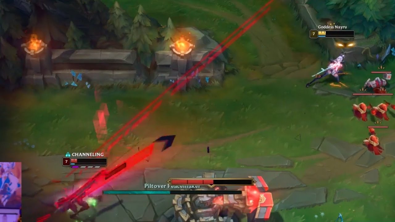 Caitlyn vs Jhin