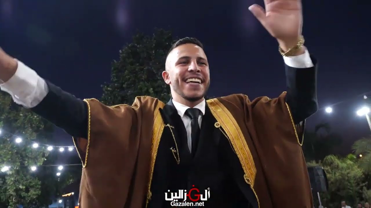 عصام عمر صهيب عمر | مهرجان ال عزام العريس الفنان مصطفى عزام