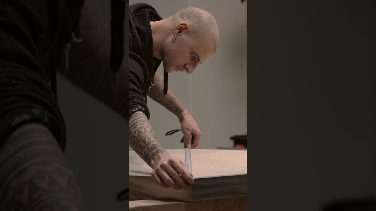 PART 4/4 💥 Process video of a sculpture I recently did for the studio.
