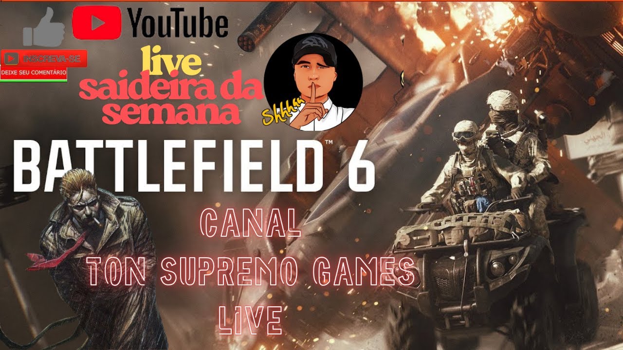 Live Saideira da semana BF6