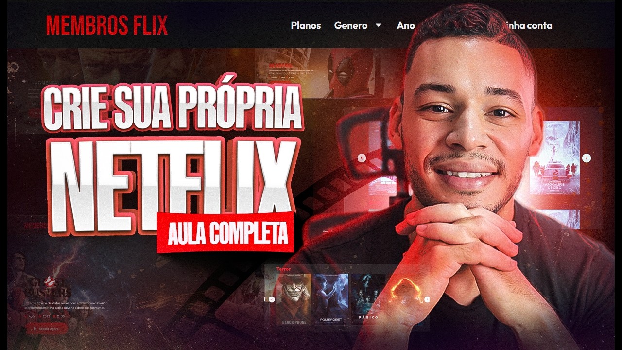 Como Criar ÁREA DE MEMBROS Com ASSINATURAS Estilo NETFLIX DO ZERO (PASSO A PASSO)