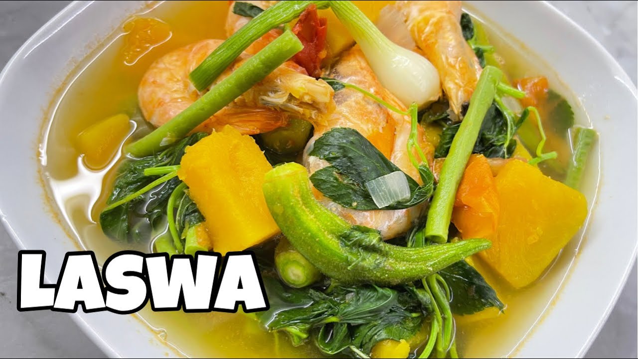 Sinabawang Gulay with Hipon | Laswa Recipe | Ilonggo Dish