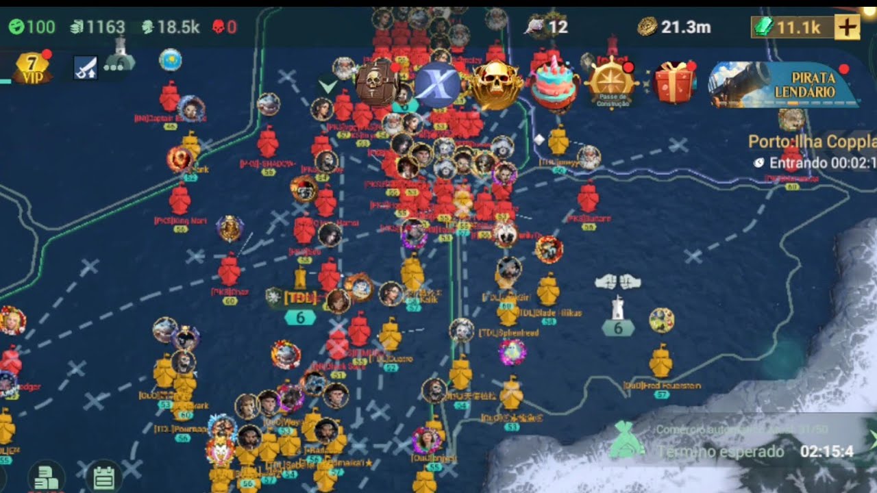 Epic Battle Between Servers 267 PKS Vs 191 TDL in Sea of Conquest Season 11 X6