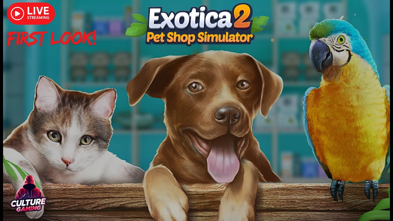 First Look! Exotica2 Pet Shop Simulator