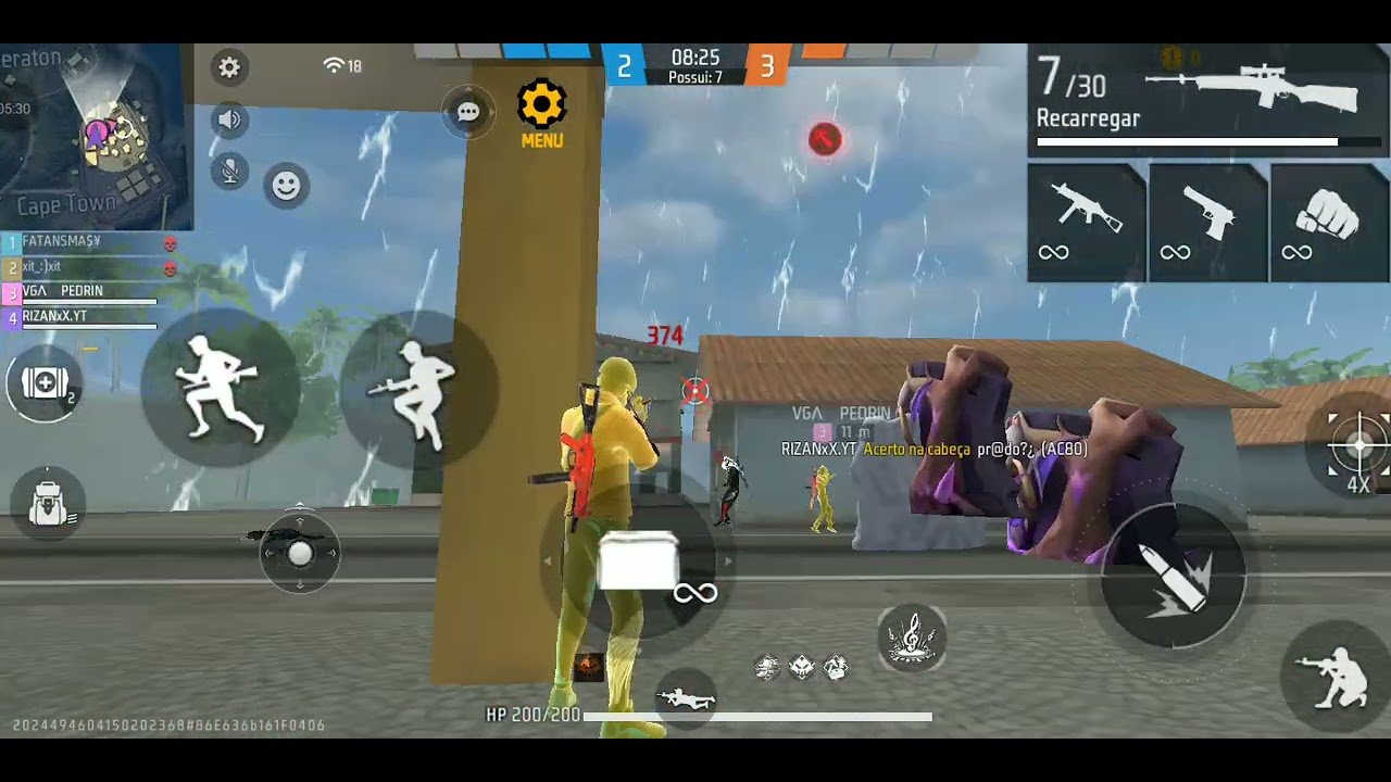 x1 amassa aleatória #freefire #x1doscrias #viralshorts #shortvideo 
