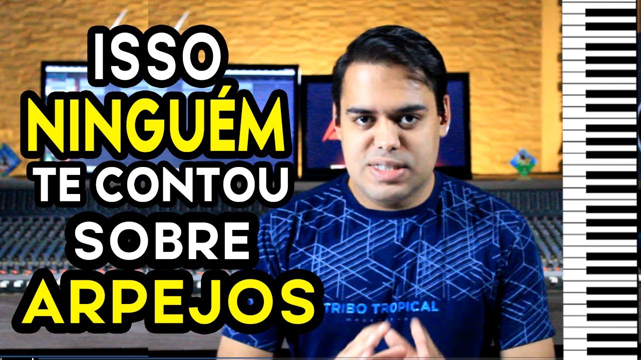 Isso NINGUÉM te contou sobre ARPEJOS - VIDEO AULA de TECLADO