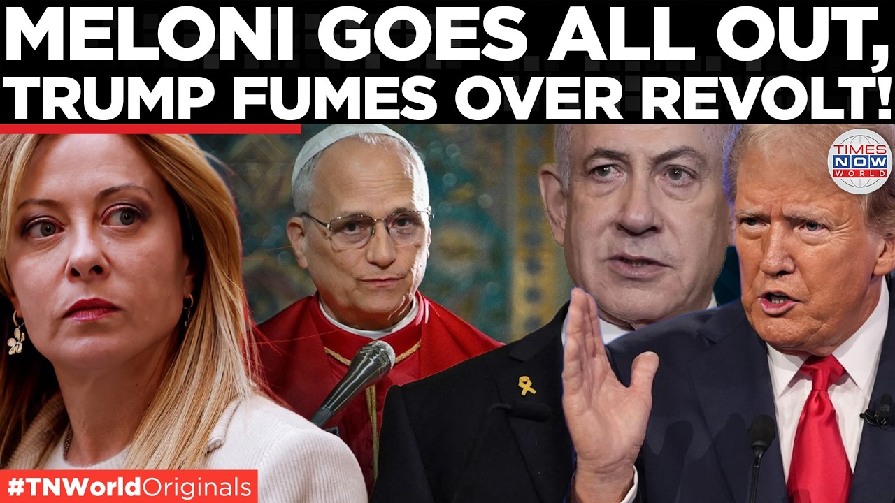 MELONI REVOLTS: Trump UPSET With Meloni's ISRAEL Stance, Blasts Italy's 'LACK OF COURAGE'