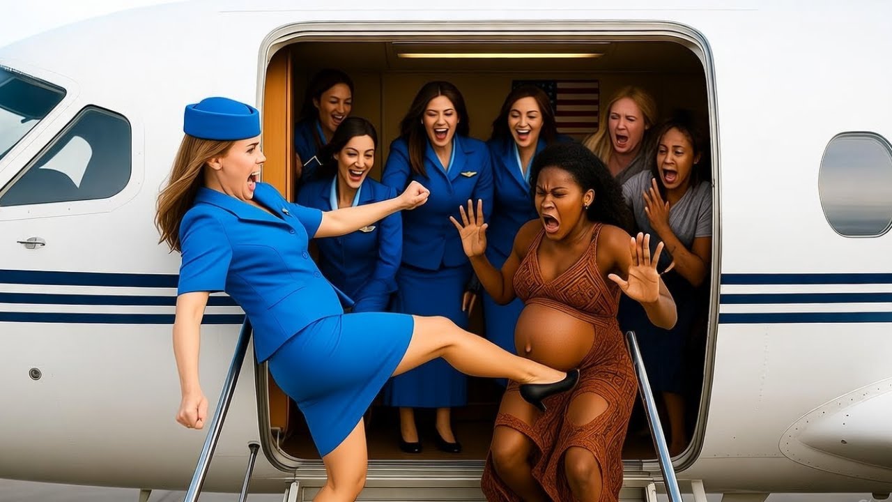 A Poor Homeless Pregnant Woman Gets Kicked Off A Plane   Moments Later Everyone Regretted It!