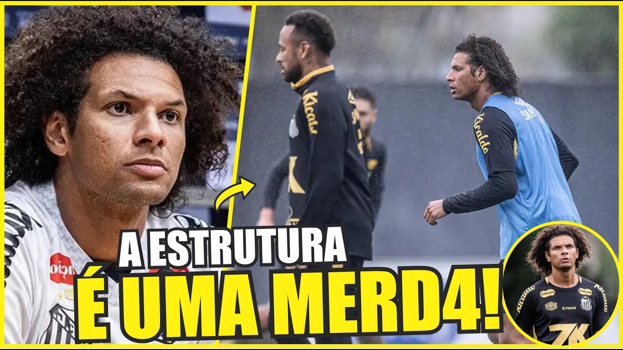 OLHA AS DECLARA&Ccedil;&Otilde;ES POL&Ecirc;MICAS QUE EST&Atilde;O QUEIMANDO O WILLIAM AR&Atilde;O NO SANTOS