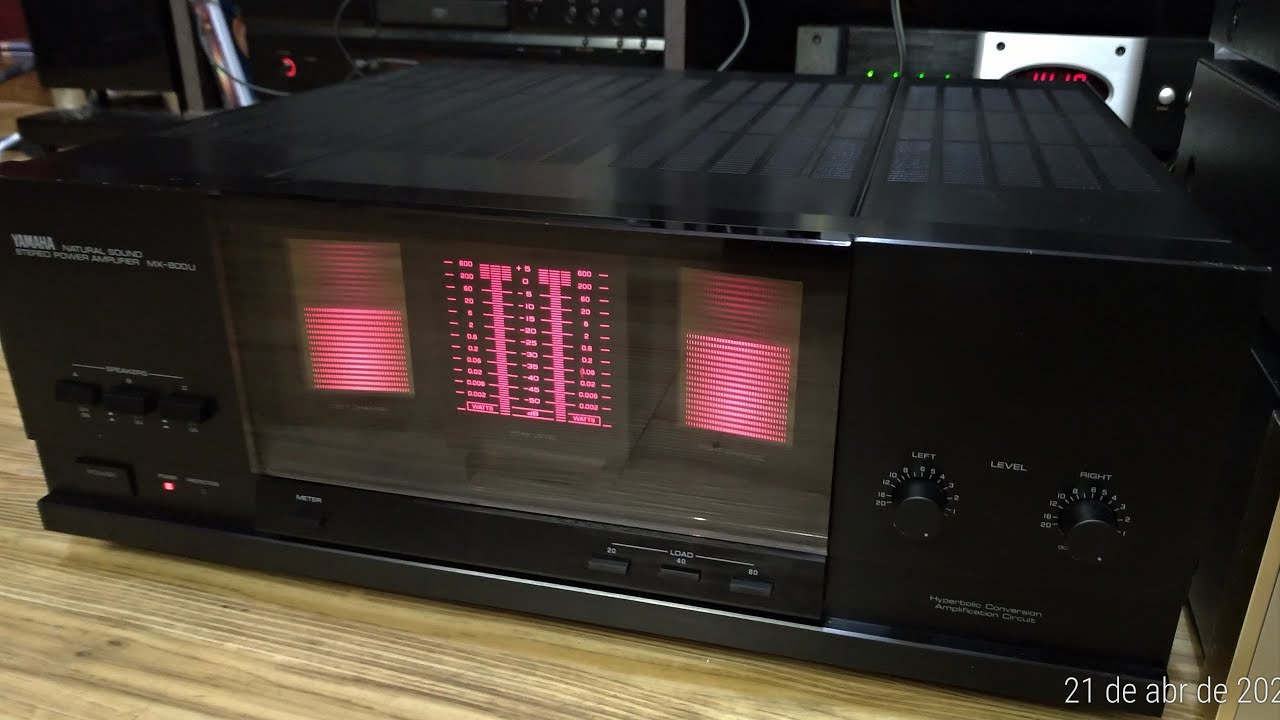 Yamaha MX-800u power amp test