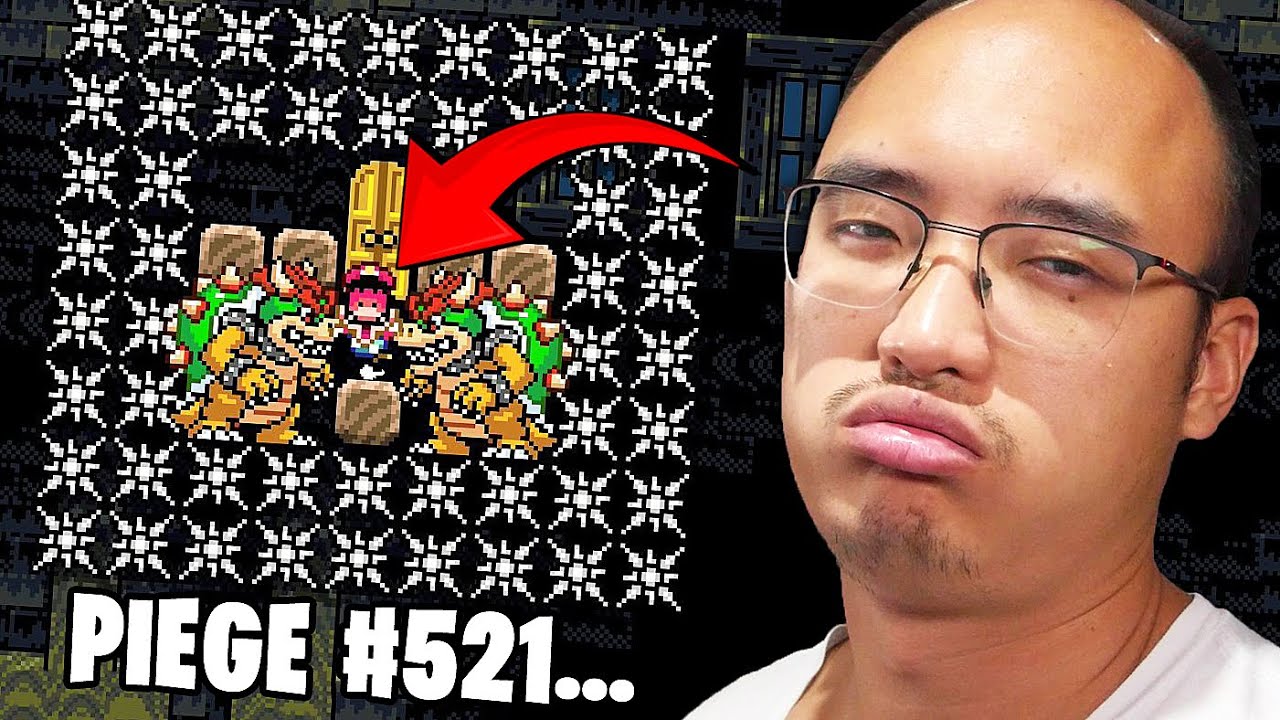 IL Y A 1000 PIÈGES DANS CE NIVEAU TROLL DE SUPER MARIO MAKER 2…
