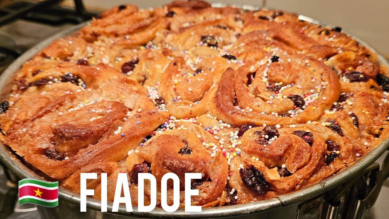 🇸🇷 Surinaamse fiadoe taart maken|SurinameseSurinamese traditional cake|