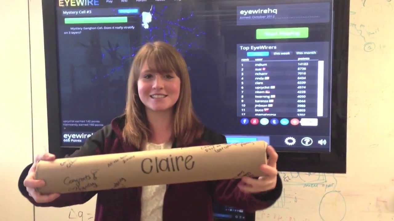 Meet Seung Lab: Claire O'Connell on Graduation Day