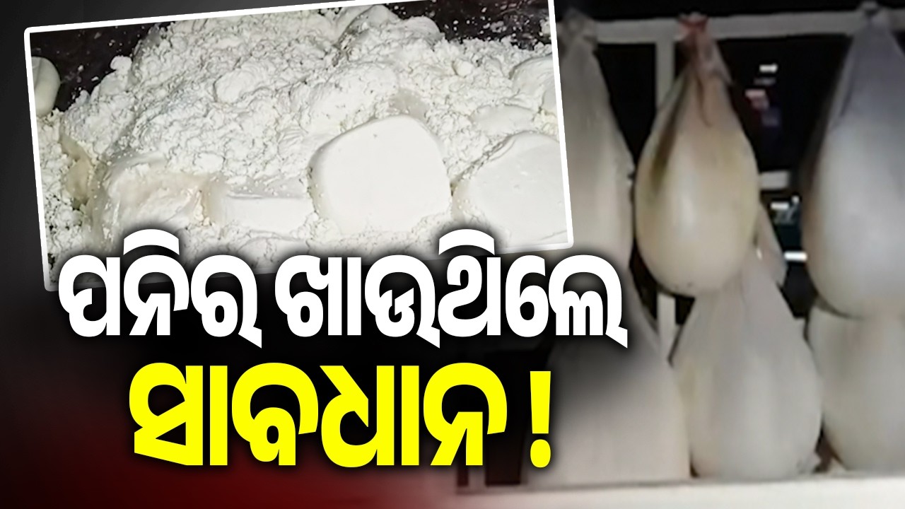 70 Quintals of Adulterated Paneer Seized by Health Department in Cuttack || Kalinga TV