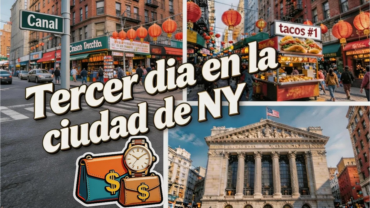 Dia 3 en NY! COMPRAMOS bolsos de lujo y comimos los mejores TACOS de la ciudad!#nyc #usa #travel #yt