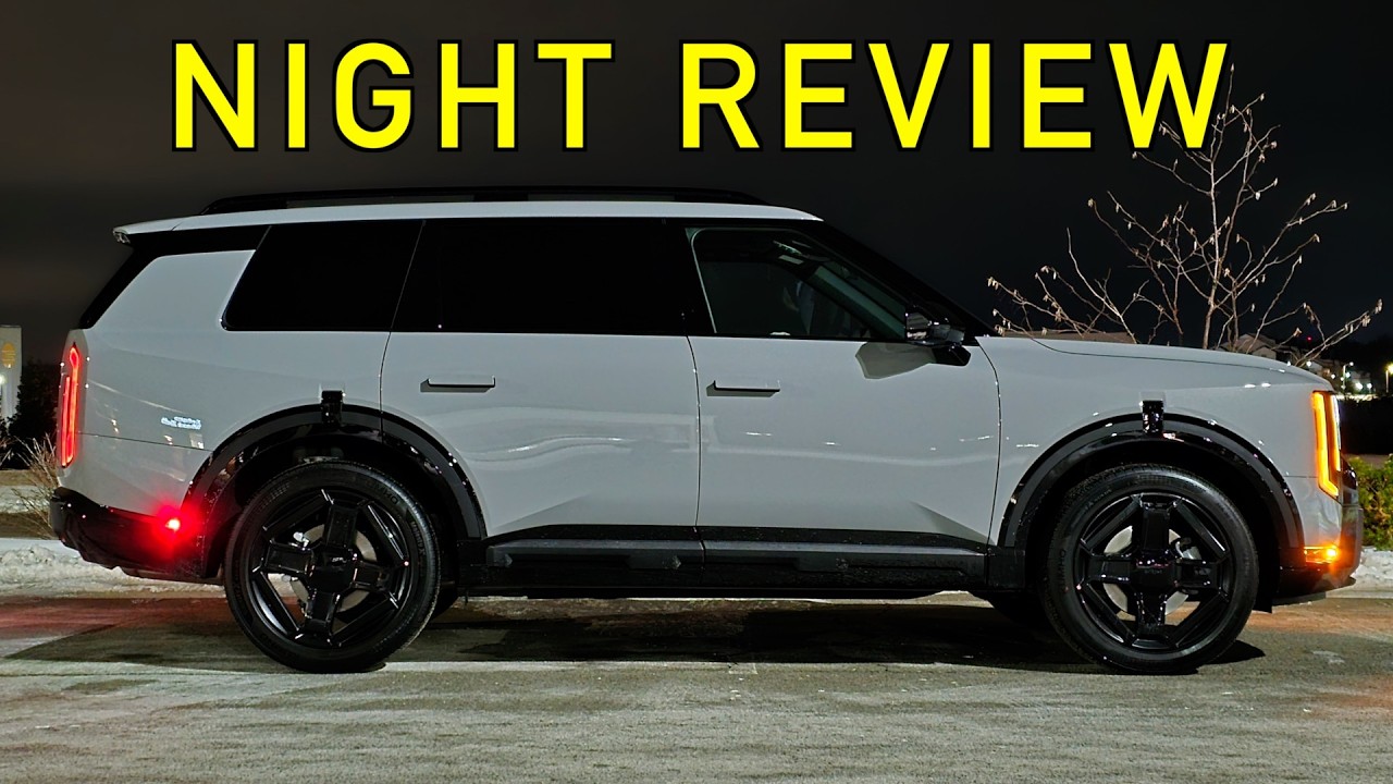 GREAT LIGHTING?? -- Does the All-New 2027 Kia Telluride IMPRESS at Night?? (Headlights & More!)