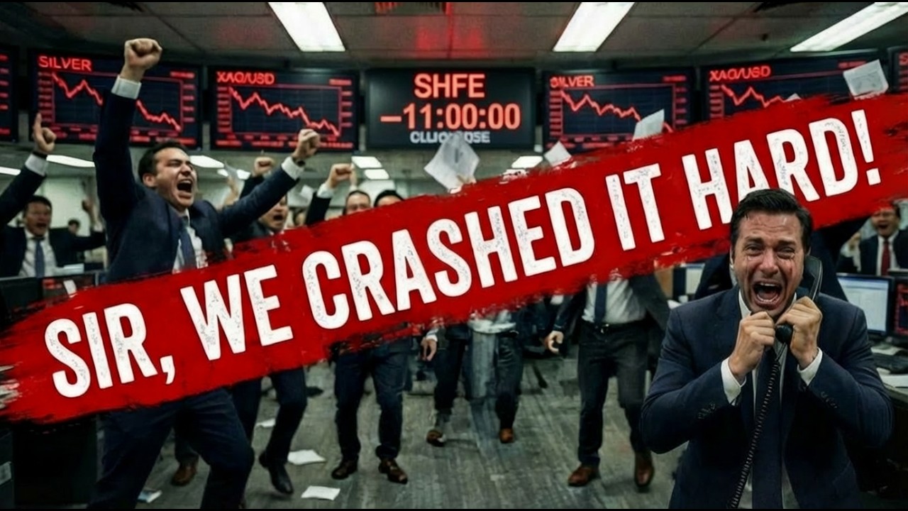 ALERT: Silver & Gold Crash! Bankers Evil Plan to Destroy All! LIVE! 🚨🪙