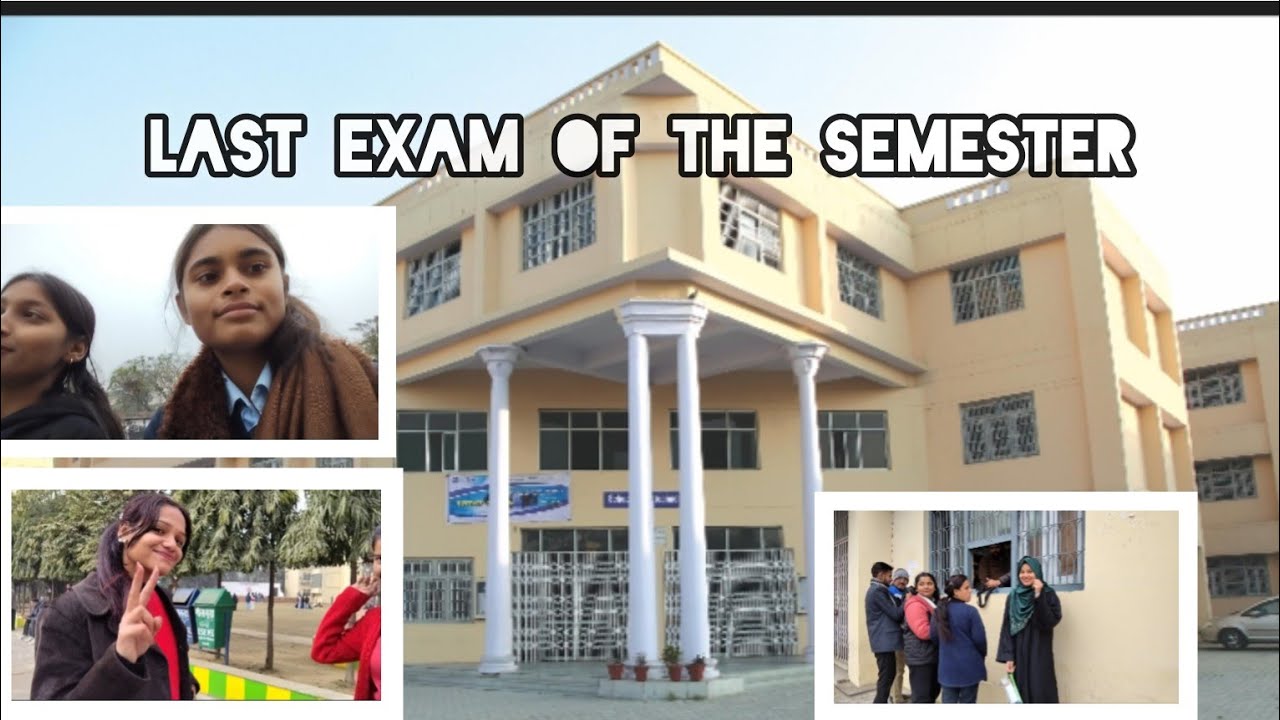!! last exam of the 1st semester 📄 !! Kaisa gya mera exam 🤔 #iftmuniversity