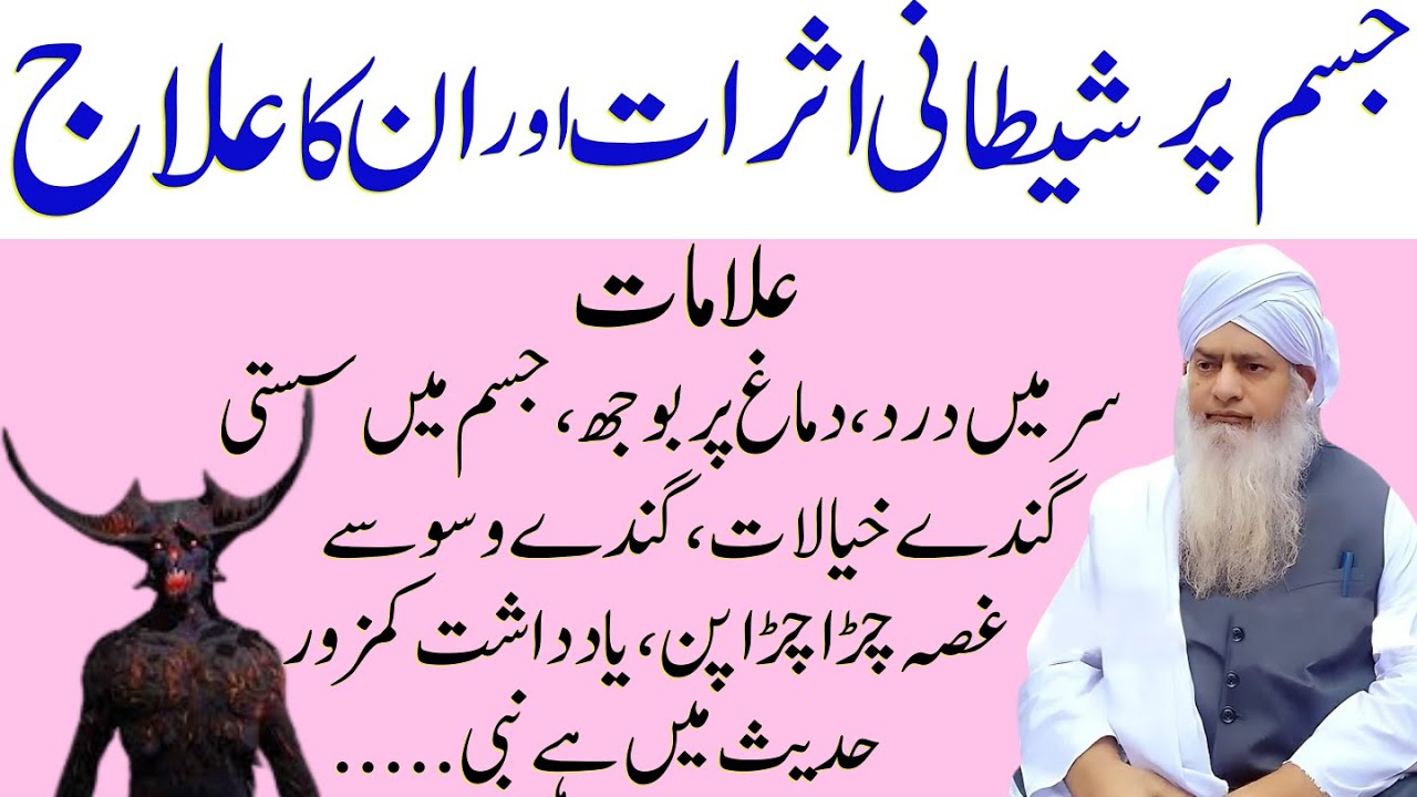 Sar Dard, Gussa, Waswasay? Jisam Par Shetani Asraat Ho Saktay Hain | Nabi ﷺ Ka Farman |Peer Zulfiqar